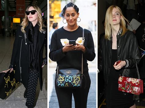 celebrity gucci belt bag|celebrity gucci bags.